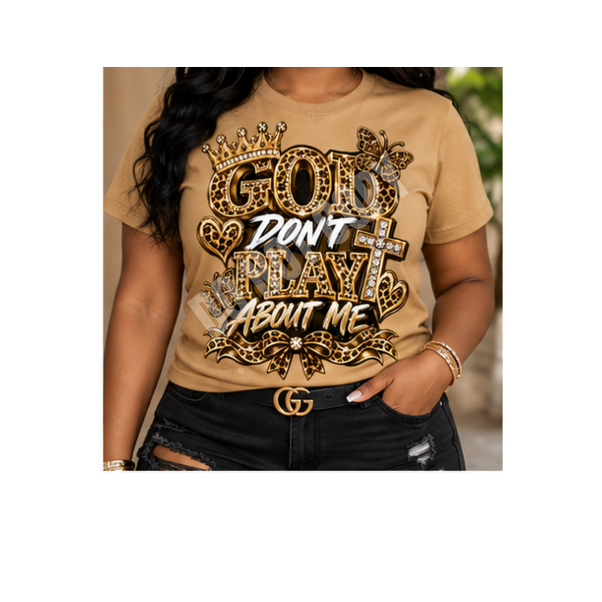 God Don't Play About Me- Brown