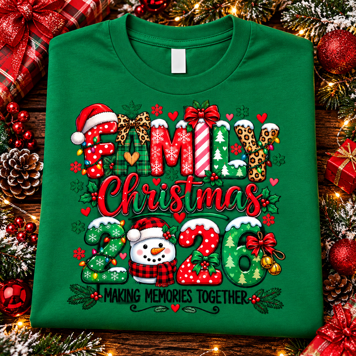 Making Memories Together- Family Christmas