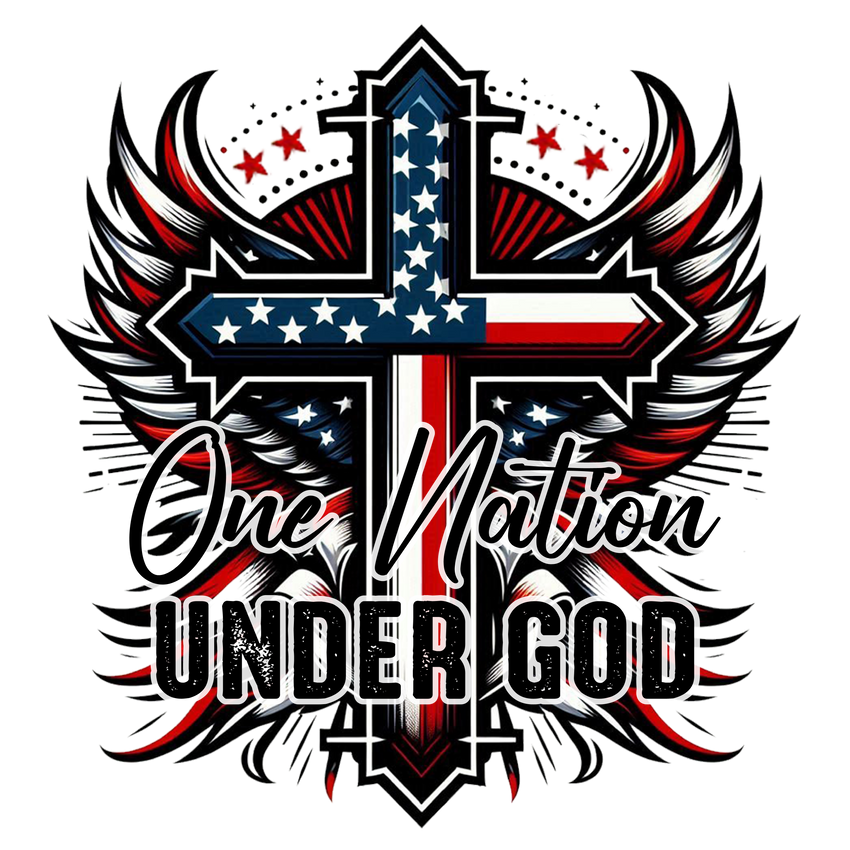 One Nation Under God (DTF Transfer Only)