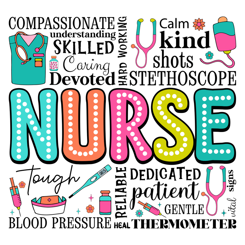 Nurse  DTF Transfer Only)