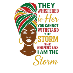 I Am The Storm (DTF Transfer Only)